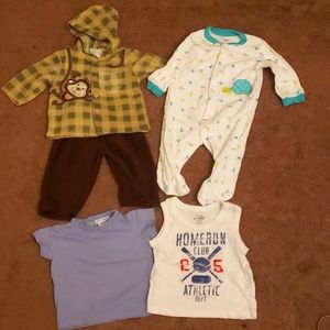 Baby Boy 6-9 mo clothes bundle